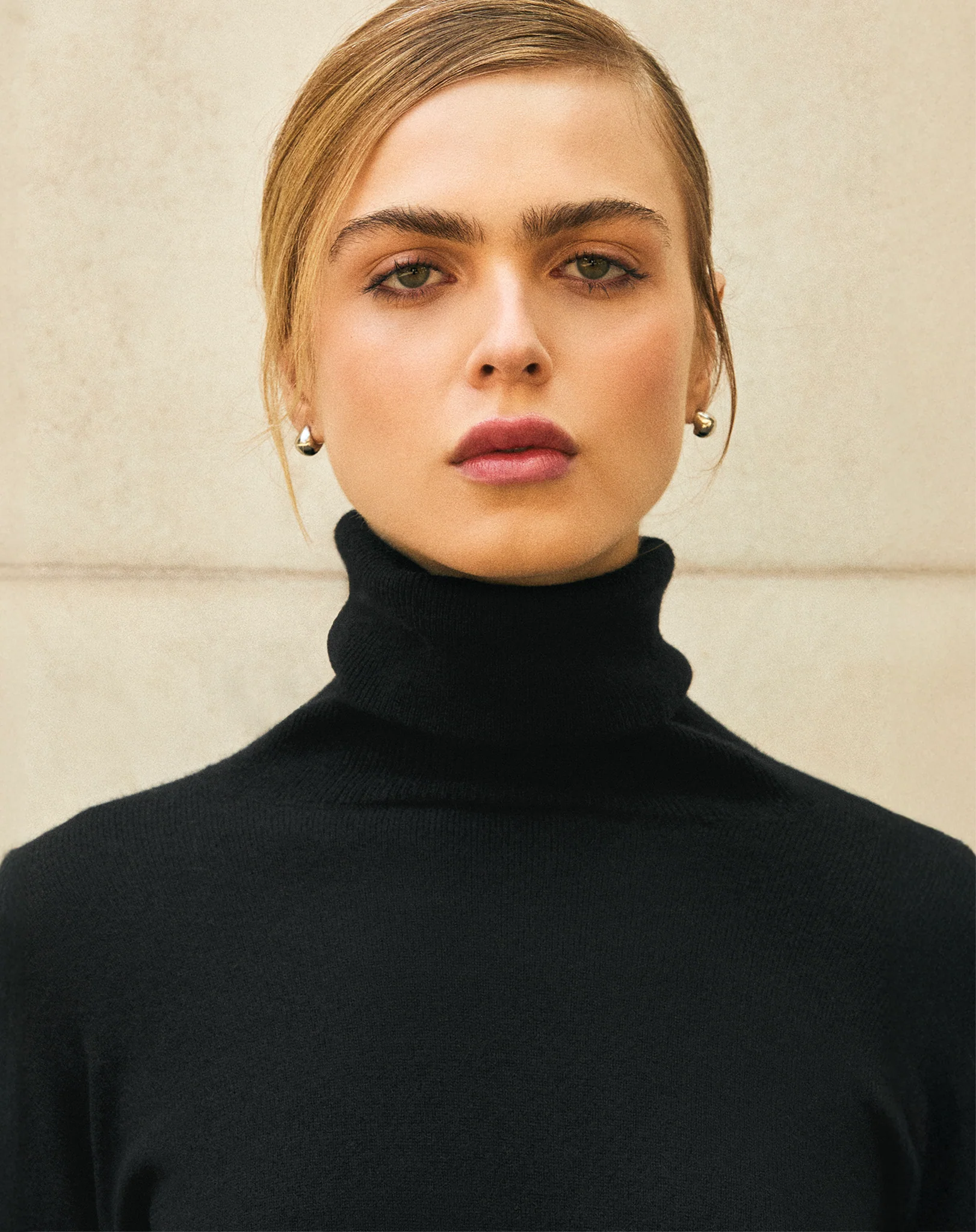Suéter Cashmere Deluxe Gola Alta - PRETO - Image 7